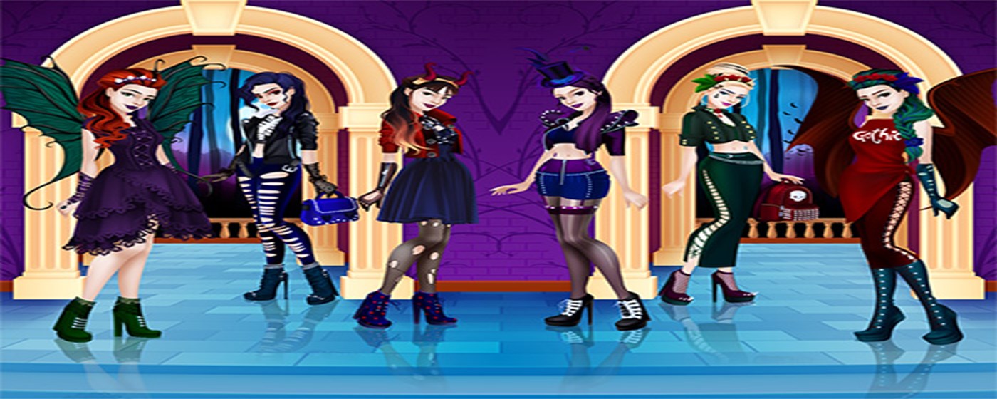 Gothic Dress Up Game marquee promo image