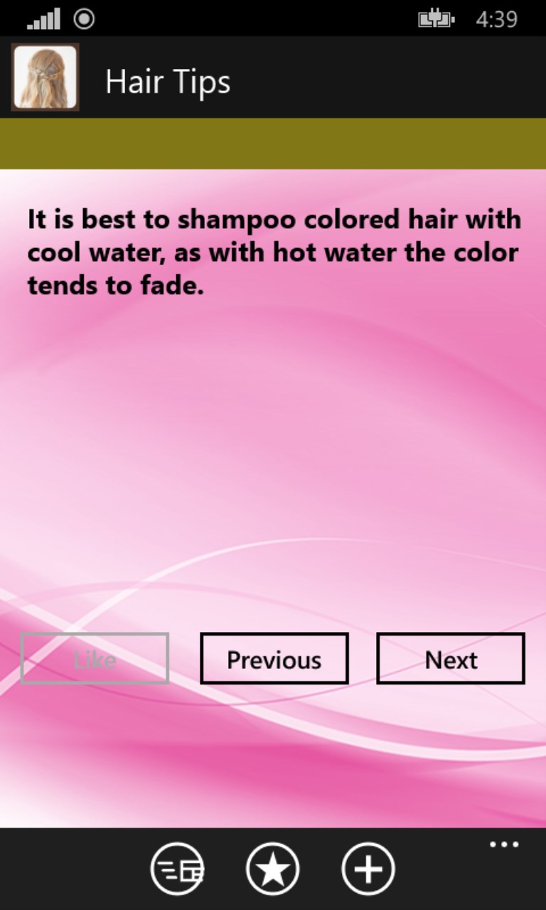Screenshot 1 Best Hair Tips windows