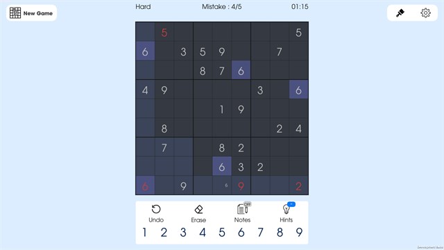 Sudoku Puzzle King screenshot 1