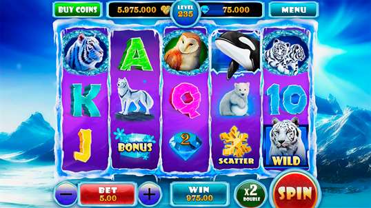 Arctic Treasures Free Vegas Slots screenshot 2