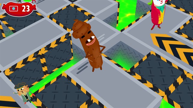Sausage Wars: Trapdoor Hell DLC screenshot 1