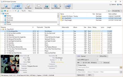 EZ CD Audio Converter Screenshots 2