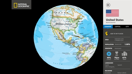 Free World Atlas App