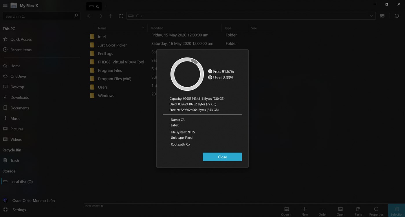 #8. My Files-X (Windows) โดย: Neolyon Devs