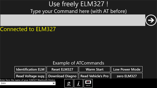 Use freely ELM327 ! screenshot 1