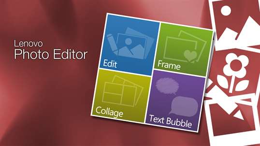 Lenovo Photo Editor screenshot 1