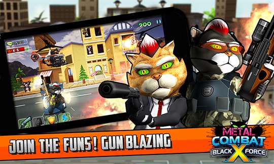 Combat Shooter : Super Spy Cat screenshot 4
