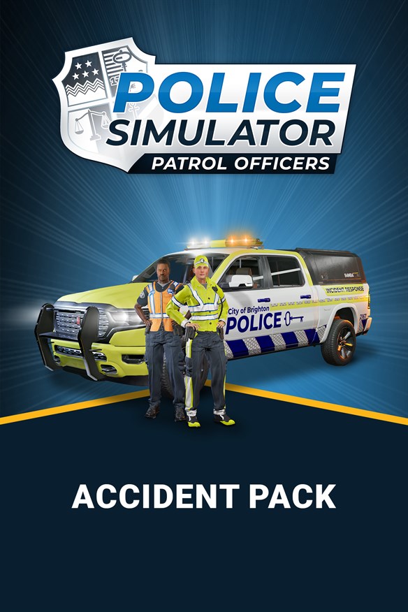 Police Simulator: Patrol Officers: Accident Pack Xbox Series X|S and Xbox One cover art