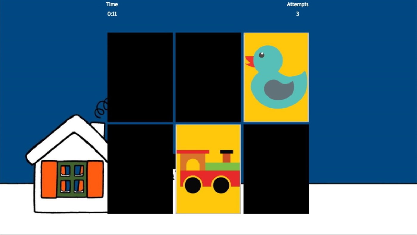 #1. Children Toys Memory Game (Windows) 由: Khaoula Errami