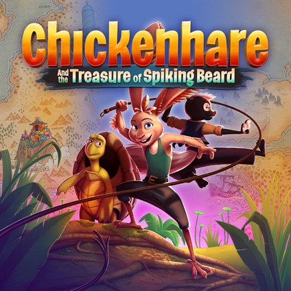 Chickenhare and the treasure of Spiking-beard