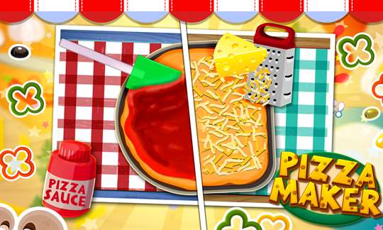 Crazy Pizza Maker - Little Chef Cooking Game screenshot 3