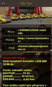 České Taxi screenshot 3