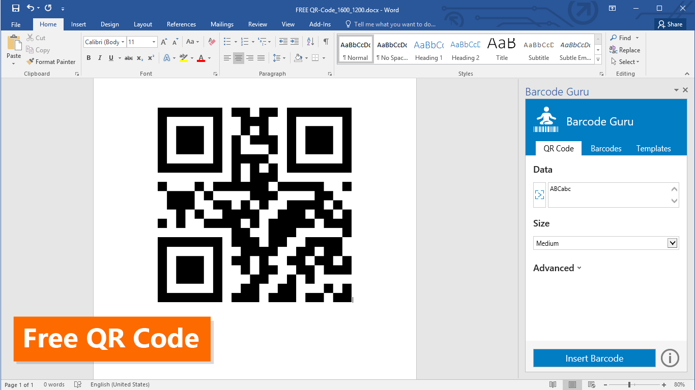 Mail merge barcode word 2010