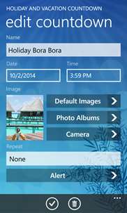 Holiday and Vacation Countdown Widget screenshot 6
