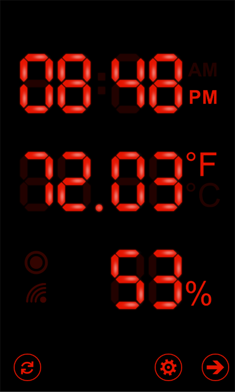 GPS Thermometer Free Screenshots 1