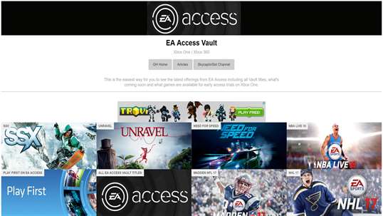 EA Access Vault Guide screenshot 4
