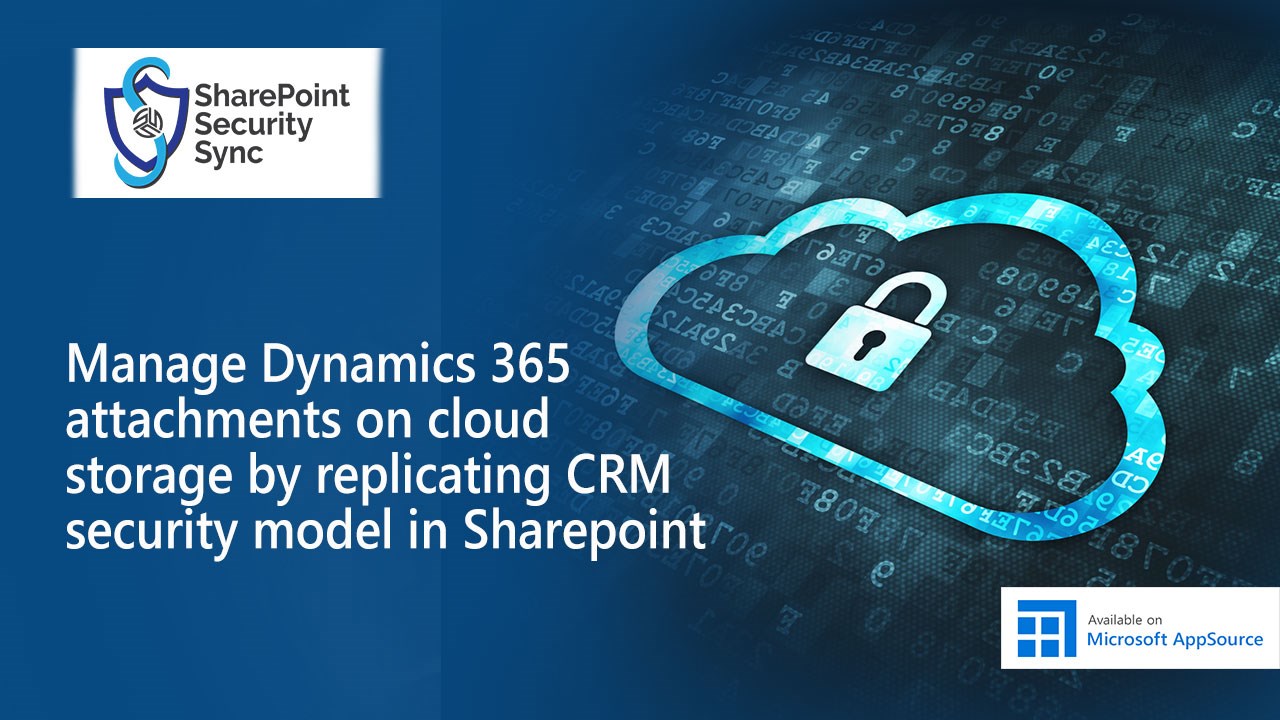 Snapshot 1 of Sync Security Privileges in Dynamics 365 CRM - SharePoint Security Sync