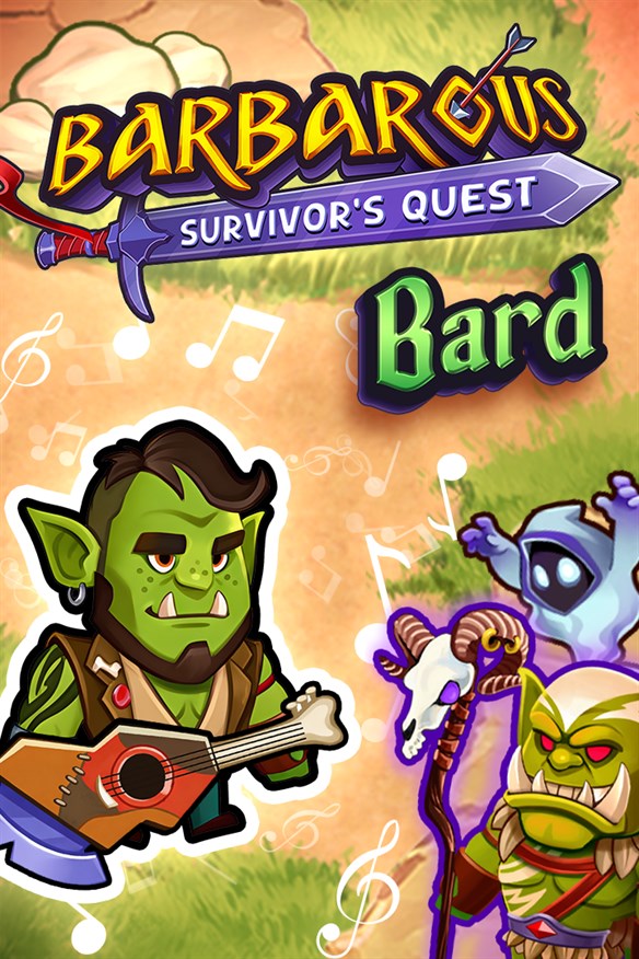 Barbarous: Survivor's Quest - Bard DLC Xbox Series X|S and Xbox One cover art
