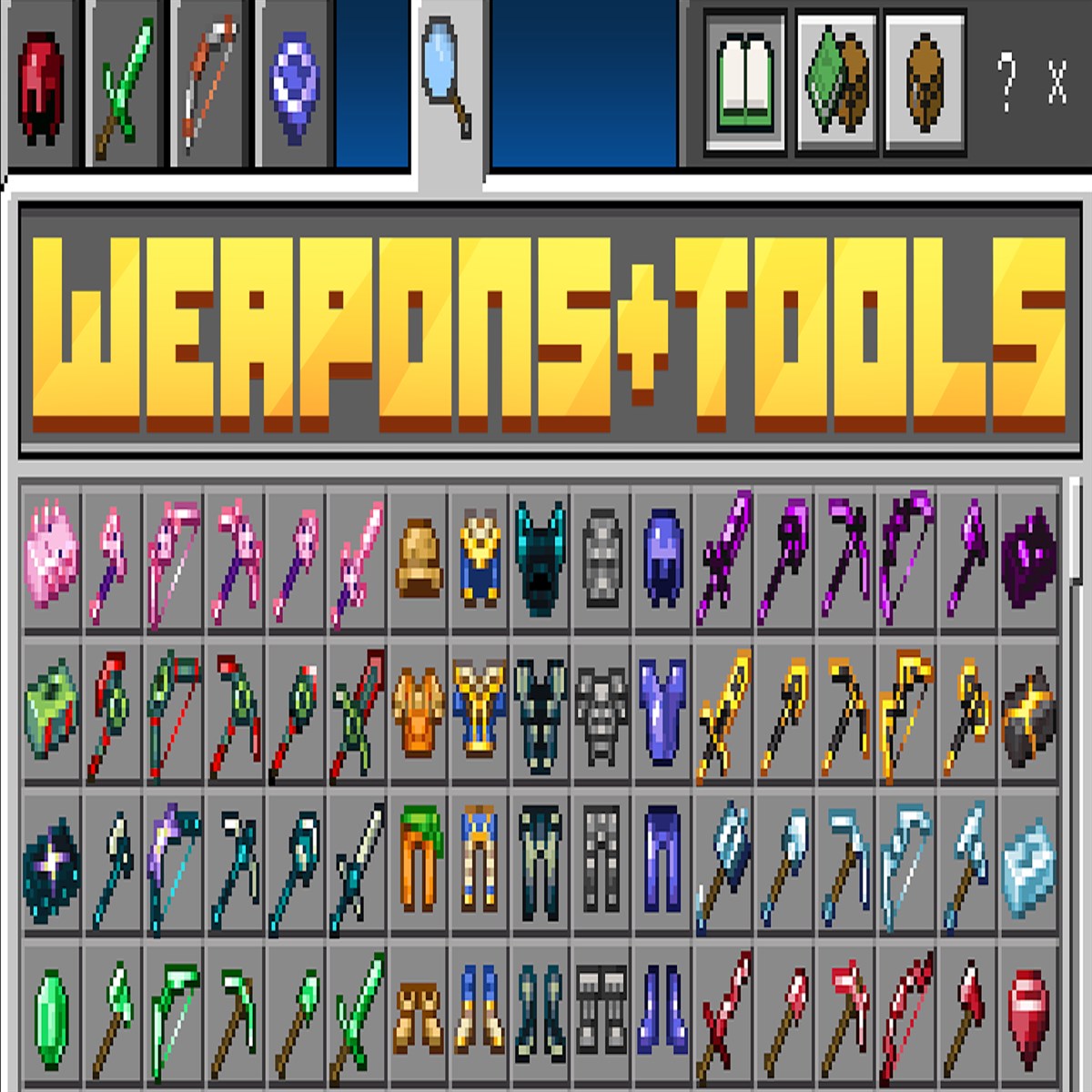 Weapons and Tools