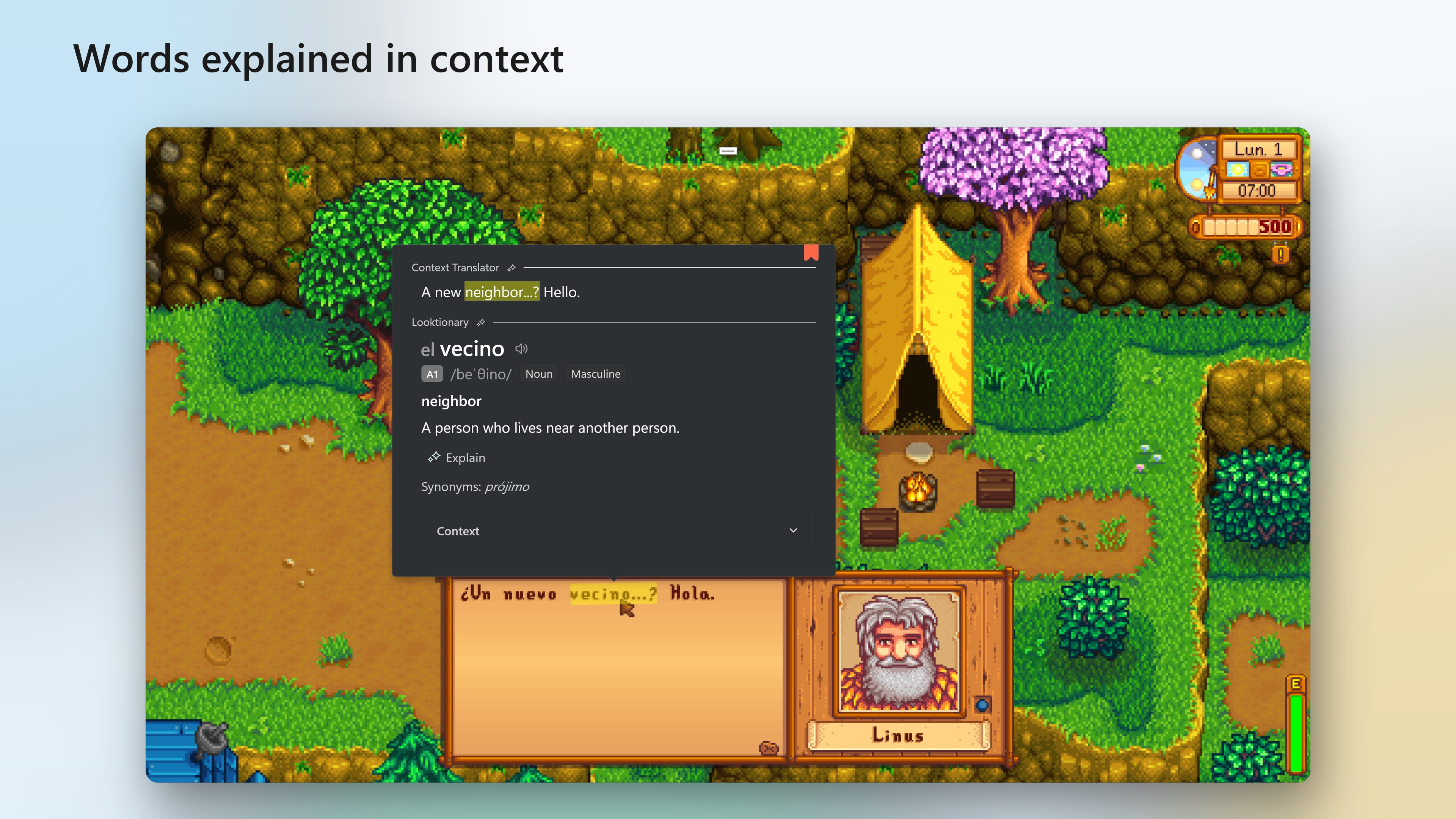 Lookupper: Screen Translator & Dictionary for Games screenshot