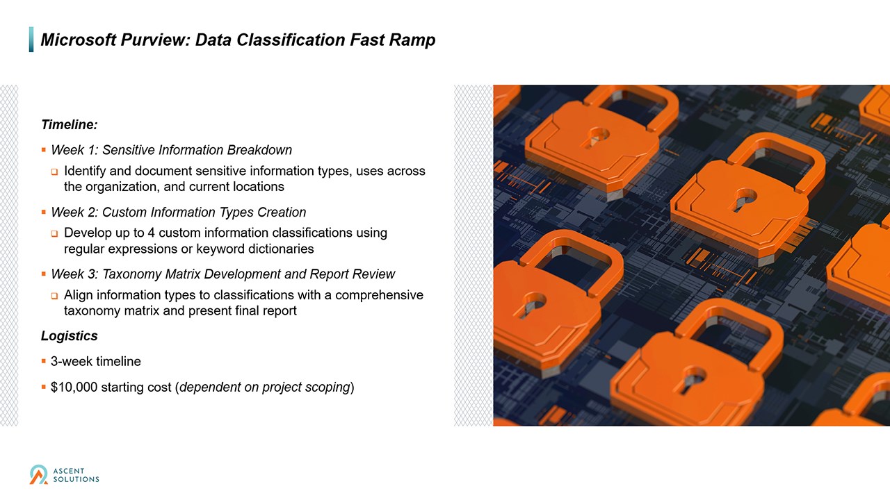 Snapshot 1 of Microsoft Purview Data Classification: Fast Ramp