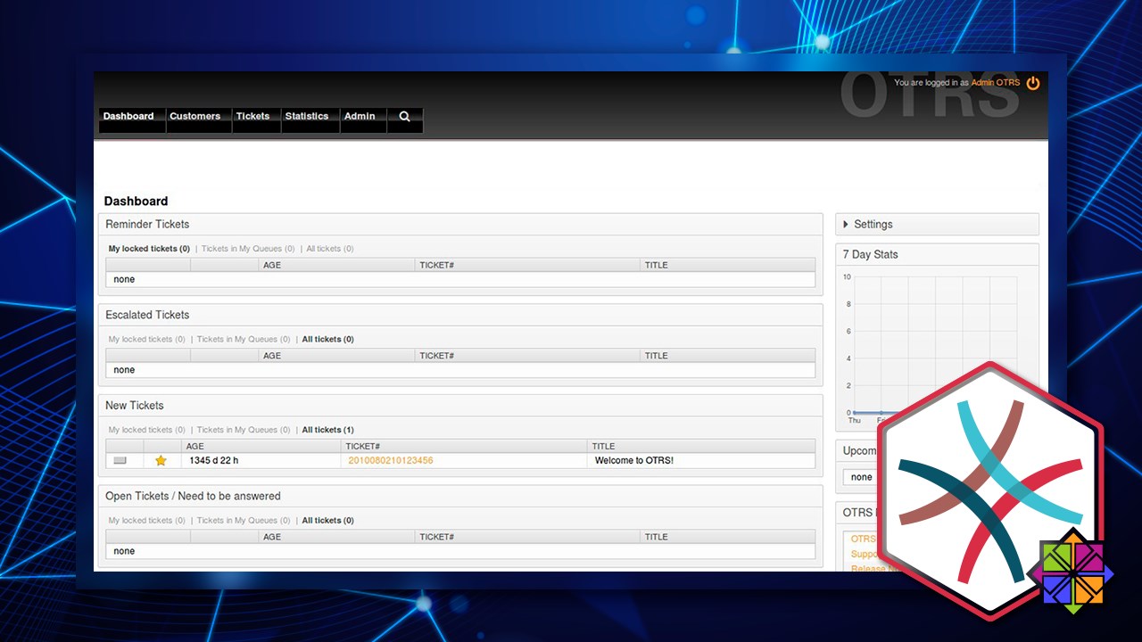 Otrs Ticket Request System Server On Centos 7 8