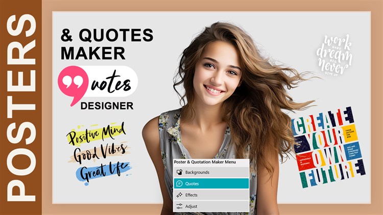 Poster & Quote Maker - Quotes Designer - PC - (Windows)
