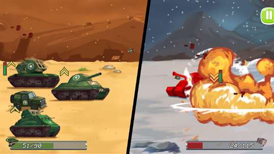 Tanks Battle Royale Clash screenshot 3