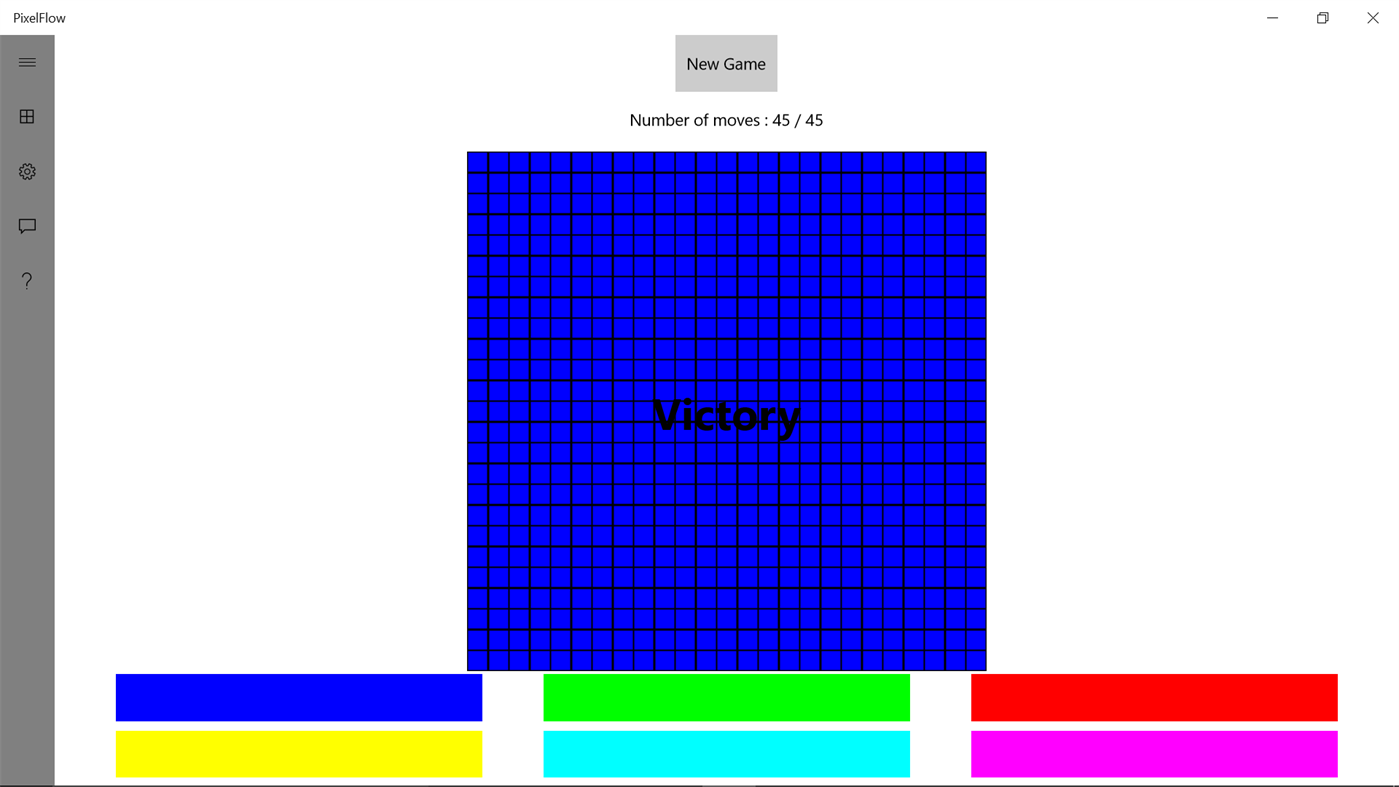 #4. Pixel Flow W10 (Windows) 由: Gau Prod