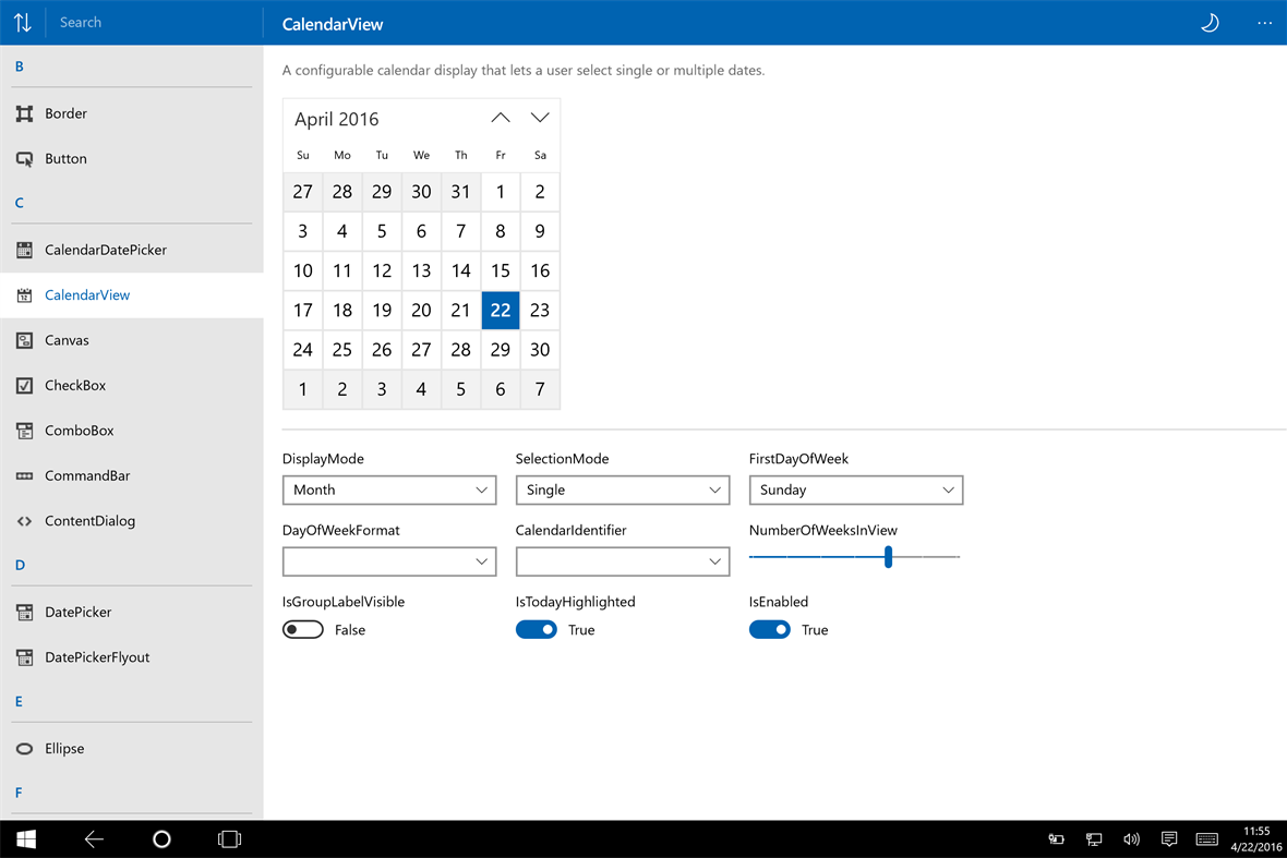 #2. XAML UI Controls (Windows) Podle: Agustin Dana