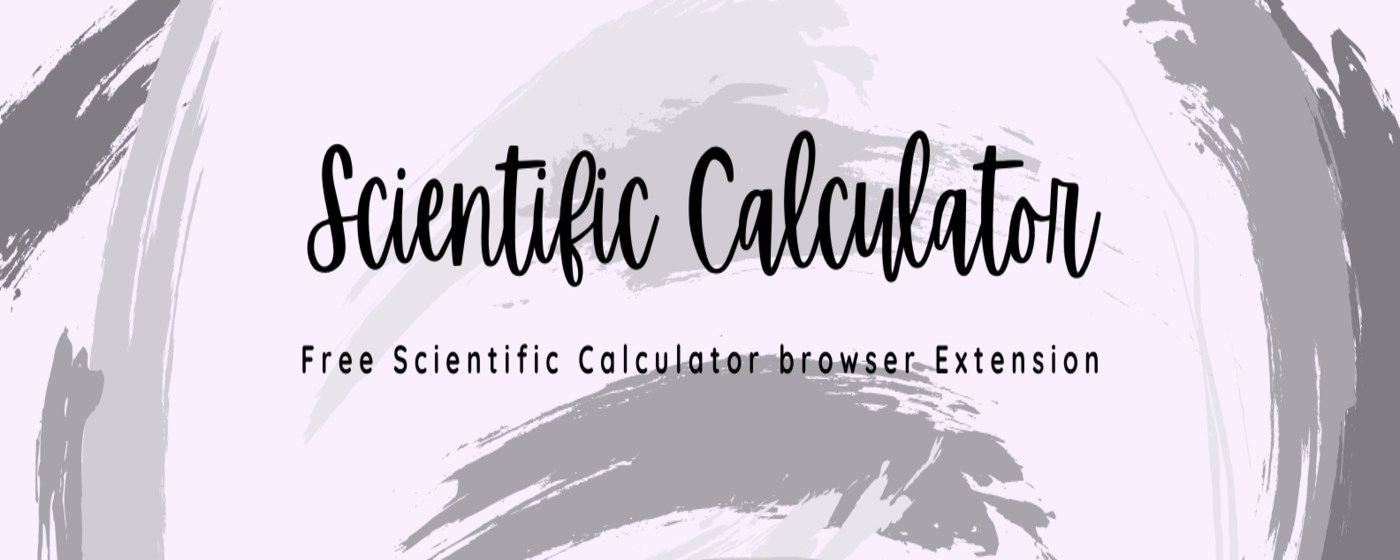 Scientific Calculator marquee promo image