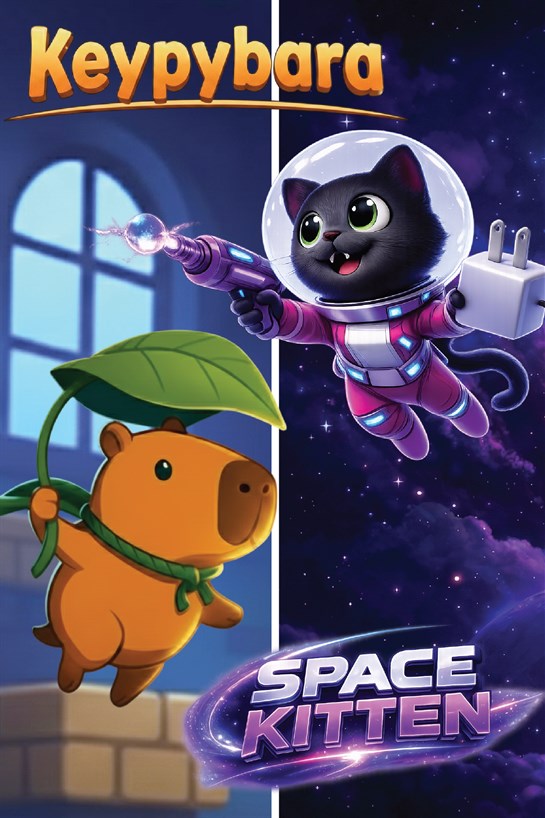 Boksbilde av Capybara and Cat Bundle