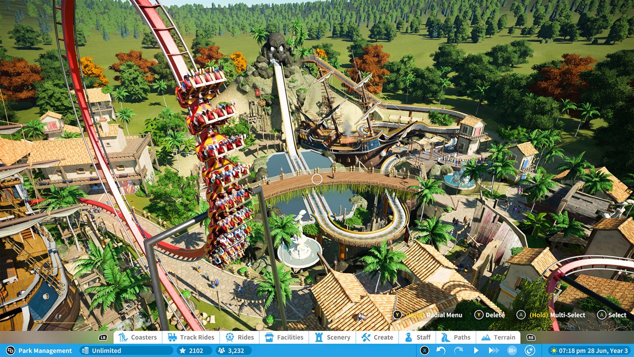 Planet Coaster: Console Edition screenshot 2