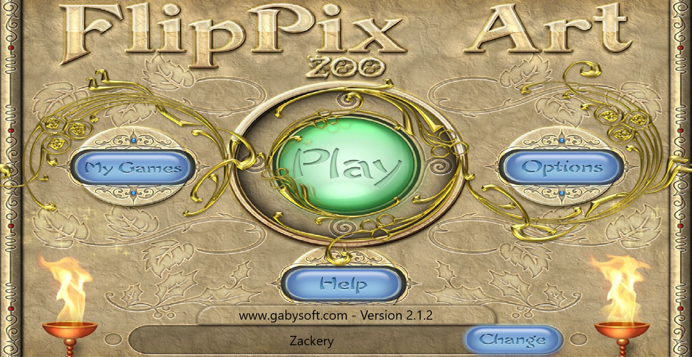 #1. FlipPix Art - Zoo (Windows) Door: GabySoft