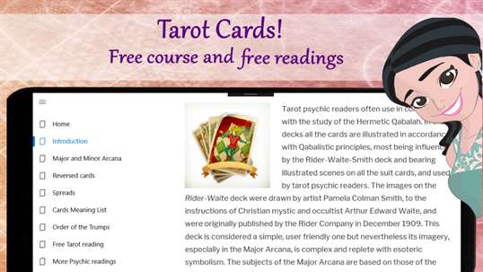 Tarot card reading! Online tarot plus psychic read screenshot 1