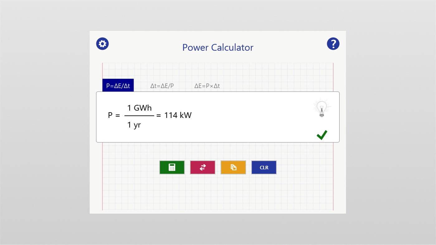 #1. Power - Physics Unit Calculator (Windows) 由: Gidi Baum