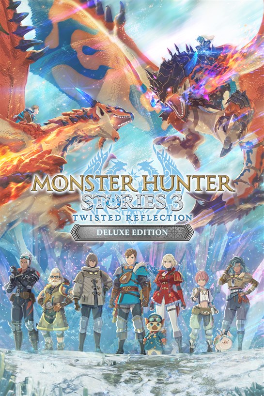 Box shot of Monster Hunter Stories 3: Twisted Reflection Deluxe Edition
