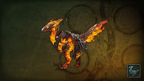 Adorno de Seikret: Caparazão de Fênix