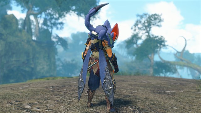 "Stuffed Nargacuga" Hunter layered weapon (Long Sword) screenshot 3