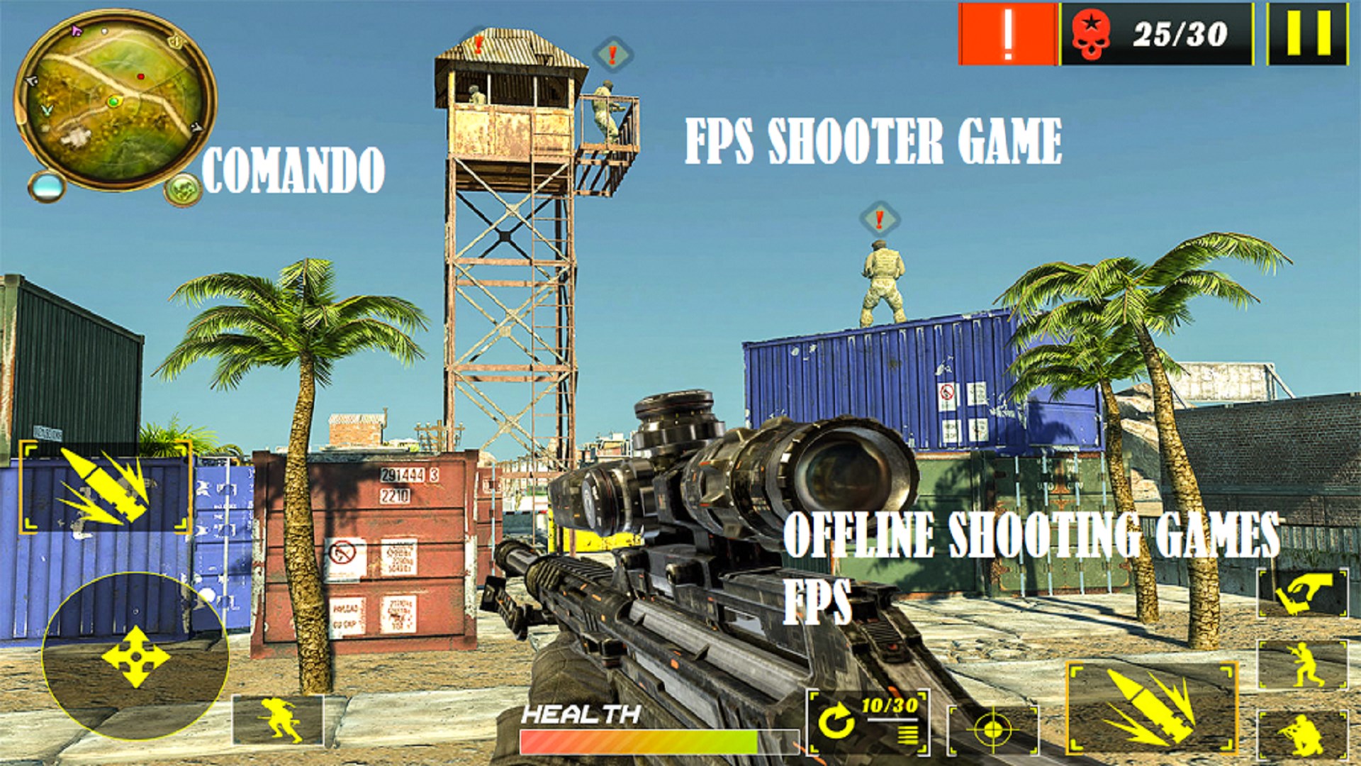 Get Shooting Games FPS Commando Killer