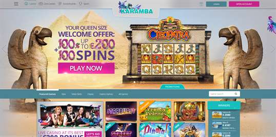 Karamba Casino screenshot 4