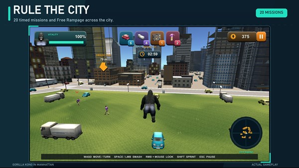 Gorilla Kong in Manhattan — 1