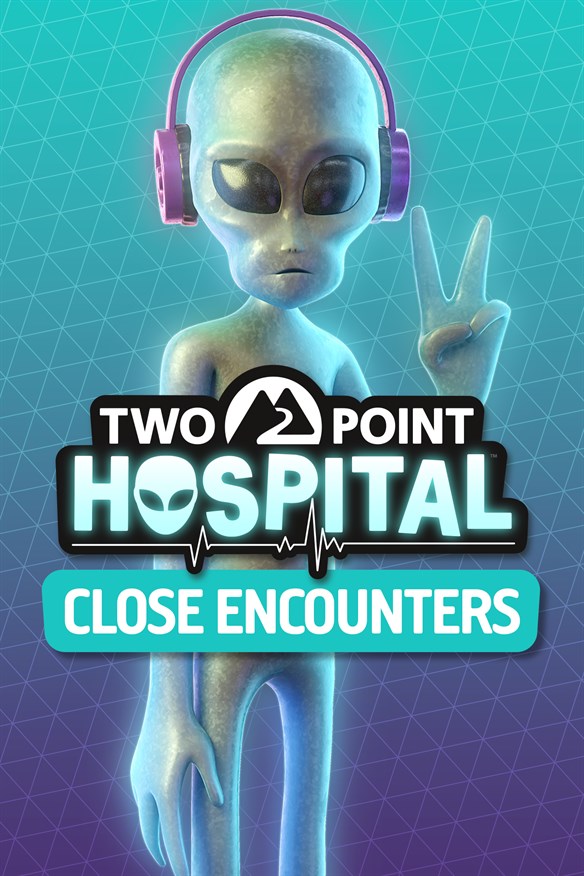 Two Point Hospital: Close Encounters Xbox Series X|S and Xbox One cover art