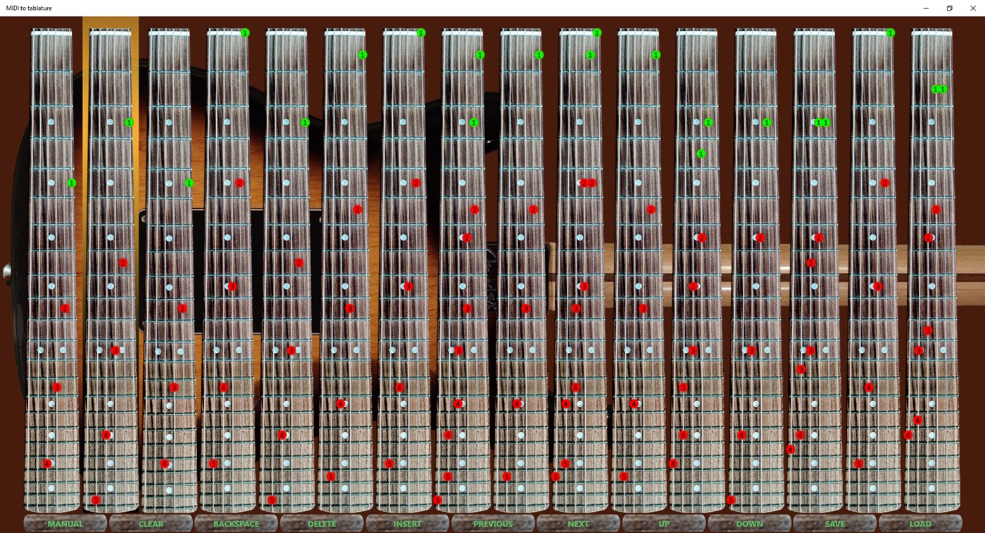 #3. MIDI to tablature (Windows) Podle: MrMartin