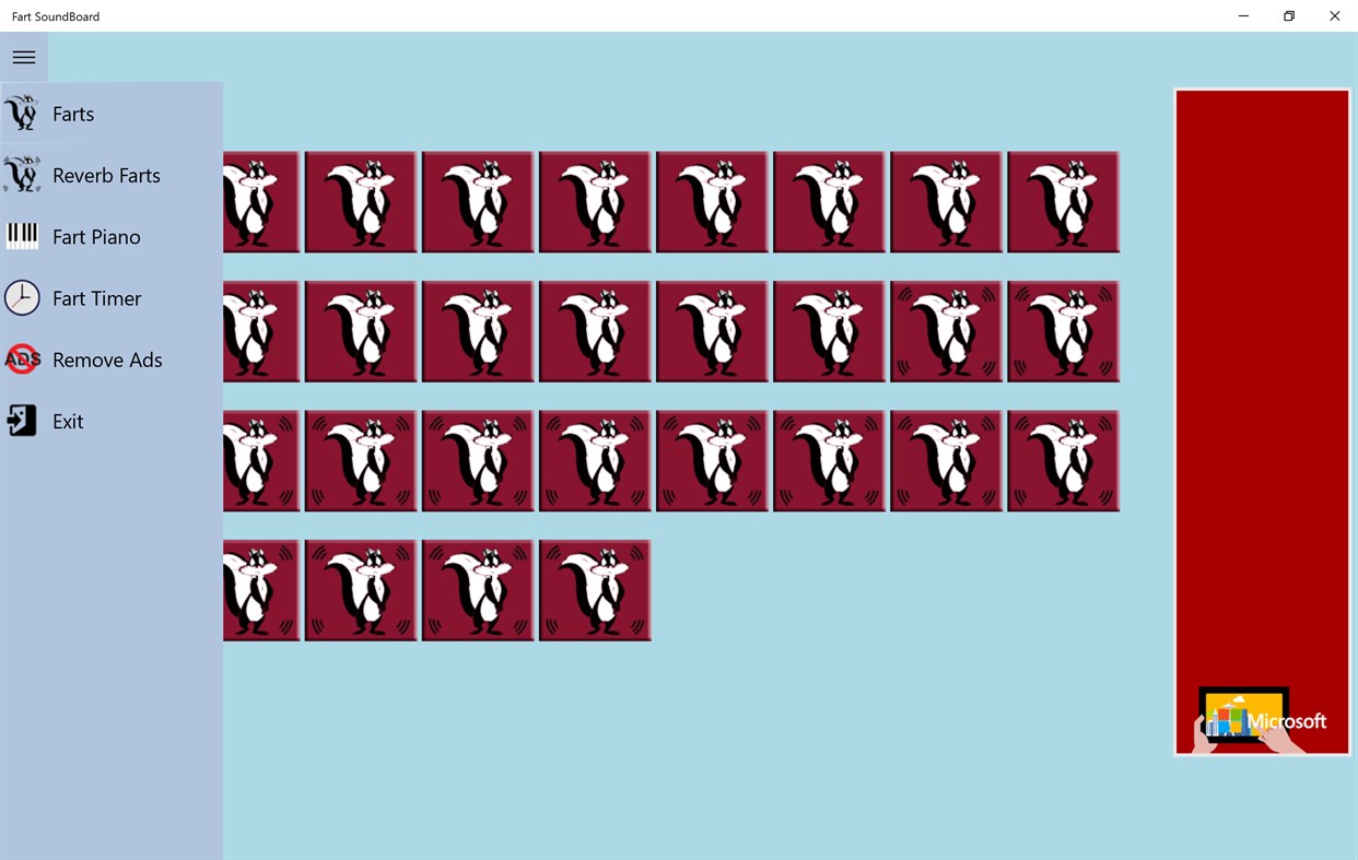 #2. Fart Soundboard (Windows) Podle: Bruce Dulion