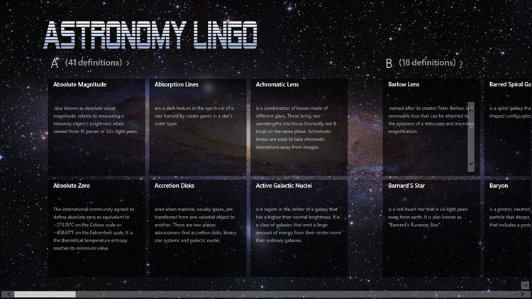 Astronomy Lingo - PC - (Windows)