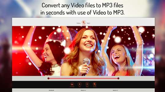 Video to Mp3 Converter, MP3 Video Converter screenshot 1