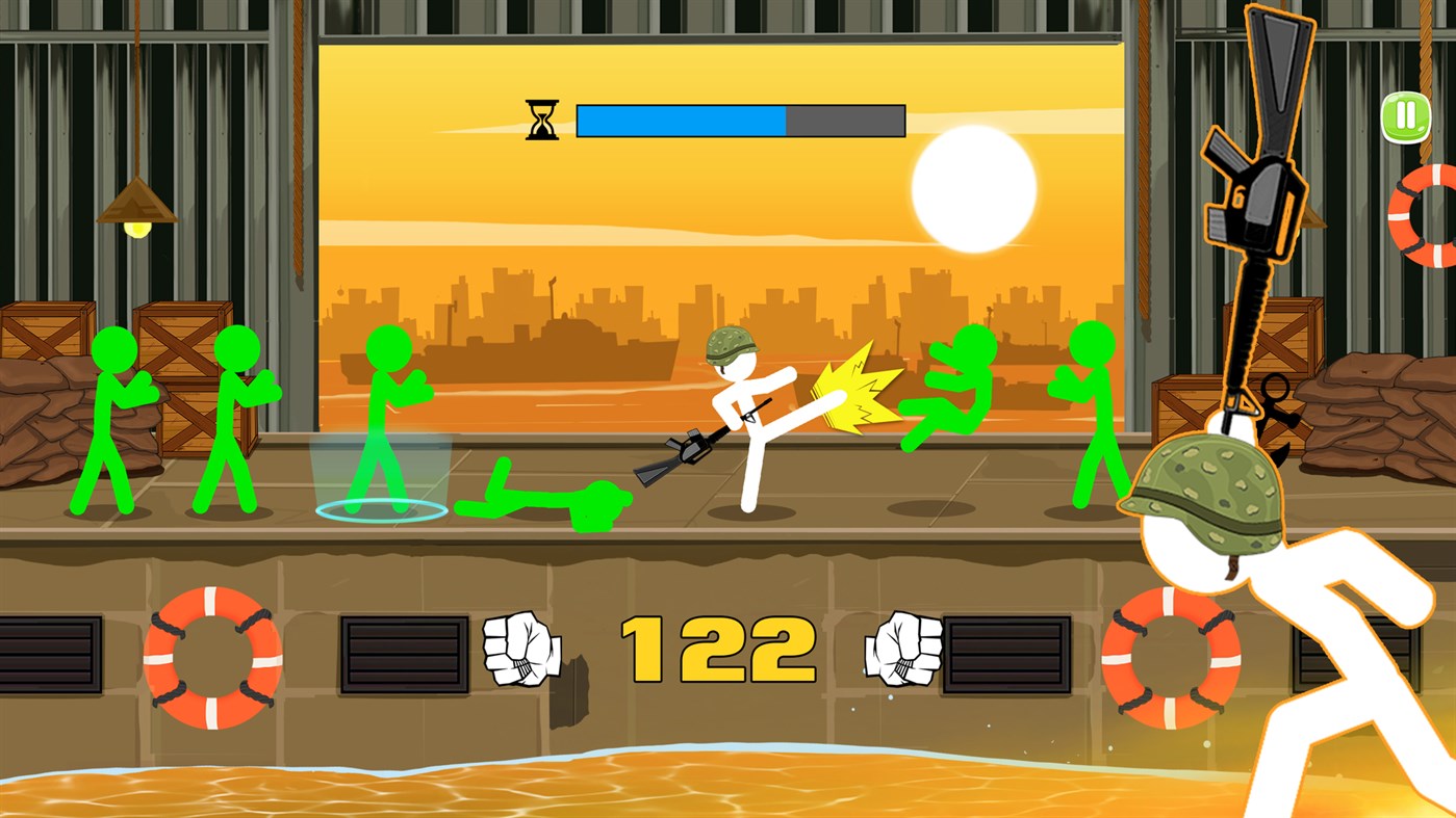 #1. Stick Warrior : Action Game (Windows) 게시자: Playtouch