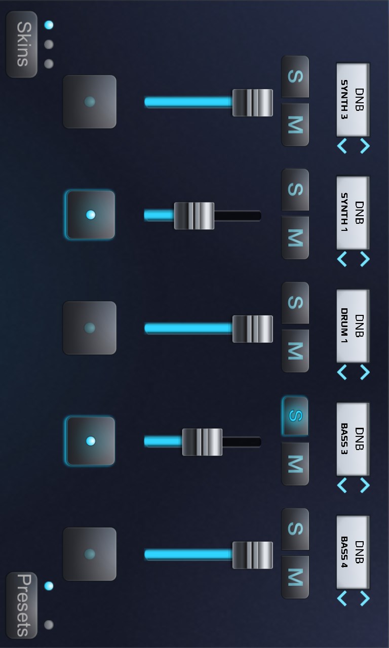 Virtual Music Mixer for Windows 10 Mobile