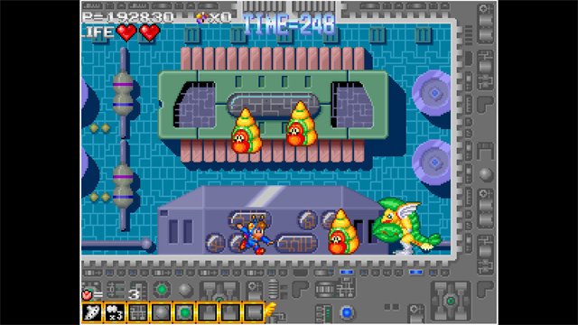 ACA NEOGEO BLUE'S JOURNEY screenshot 1